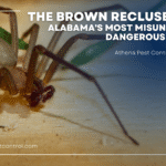 Brown Recluse Spider insect highlight with Athena Pest Control